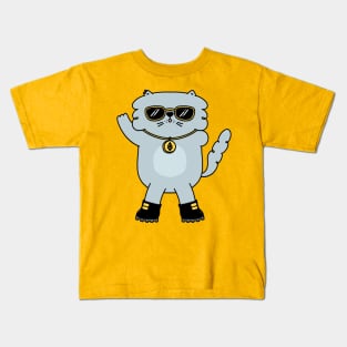 Cat influencer Kids T-Shirt